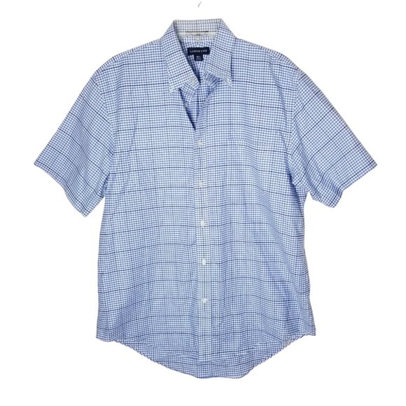 Lands' End Shirts Lands End No Iron Oxford Button Shirt Short